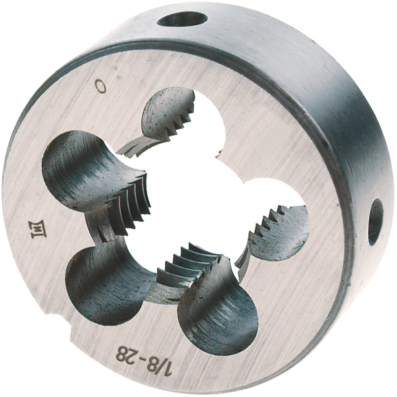 Round Adjustable Dies - Fractional and Metric Sizes