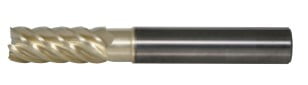Solid Carbide Ultra High Performance Zirconium Coated 6 Flute Finishing End Mill (05000.12500.R06.S00000.) Solid Carbide Ultra High Performance Zirconium Coated 6 Flute Finishing End Mill (05000.12500.R06.S00000.)