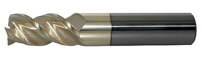 1 Inch solid Carbide High Performance 3 flute end mill