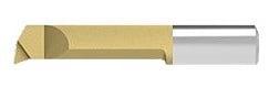 Mini Solid Carbide Boring bar(R050.05.2)TiN Coated