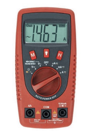 Digital Multimeter - IP44 Rated for Tough Electrical Work Digital Multimeter - IP44 Rated for Tough Electrical Work