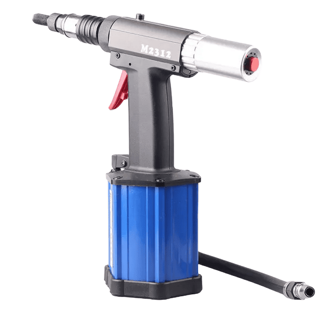 Heavy-Duty Pneumatic Rivet Nut Gun – 29kN Force 2-56 to 1/2" Capacity Heavy-Duty Pneumatic Rivet Nut Gun – 29kN Force 2-56 to 1/2" Capacity