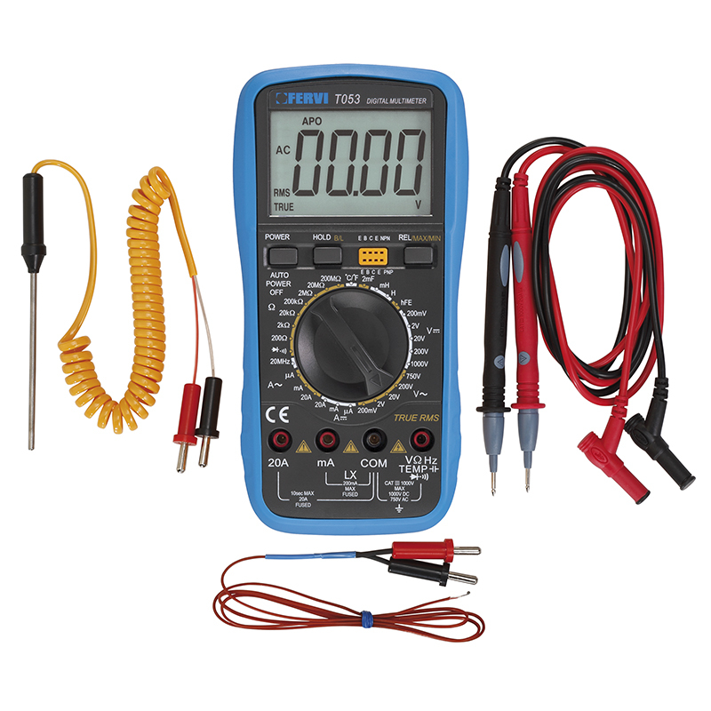 Electr. Digital Multimeter • IP44 Electr. Digital Multimeter • IP44