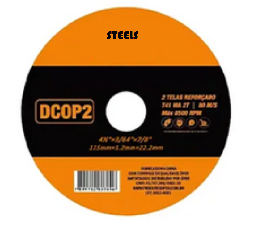 5 x 0.039 x 7/8 STEEL CUT DISC- 50 Pack 5 x 0.039 x 7/8 STEEL CUT DISC- 50 Pack