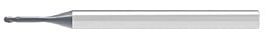 Ultra High Performance Micro Solid Carbide HPC Ball Nose End Mill(0.012.30°.Z2.)
