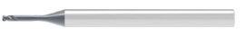 Ultra High Performance Micro Solid Carbide HPC End Mill(0.071.30°.Z2.OAL1.693)