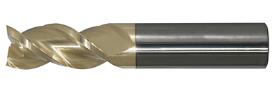 AL.0625.40°.3.HA.2500.5000 ZRN-U SOLID CARBIDE END MILLING CUTTER