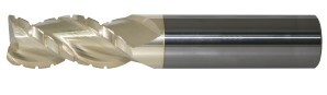 Solid Carbide Ultra High Performance Zirconium Coated 3 Flute Rougher – Finisher End Mill (05000.15000.R03.R00200.) Solid Carbide Ultra High Performance Zirconium Coated 3 Flute Rougher – Finisher End Mill (05000.15000.R03.R00200.)