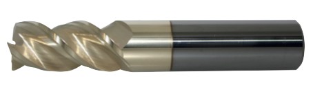 Solid Carbide Ultra High Performance Zirconium Coated 3 Flute HPC End Mill With Radius (10000.32500.R03.R00600.) Solid Carbide Ultra High Performance Zirconium Coated 3 Flute HPC End Mill With Radius (10000.32500.R03.R00600.)
