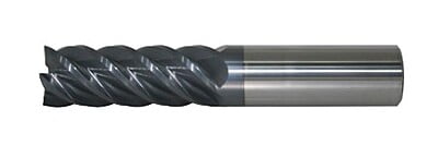 Standard Performance AlTiN Coated 5 Flute Solid Carbide End Mill(05000.12500.R05.Z00000.)